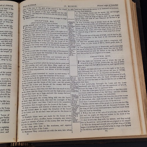 1904 Holy Bible Self Pronouncing Edition Old & New Testament King James Tongues - Imagen 7 de 14