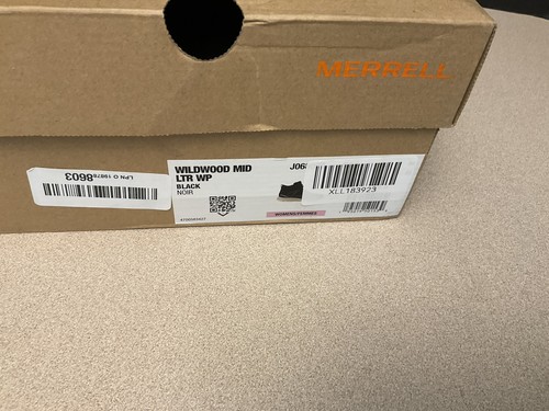 New! Womens Merrell Wildwood Mid Leather Waterproof Hiking Boots. Size 7.5M. - Picture 4 of 11