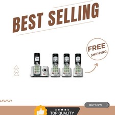 DECT 6.0 Phone System with Caller ID/Call Waiting - 4 Cordless Handsets Included