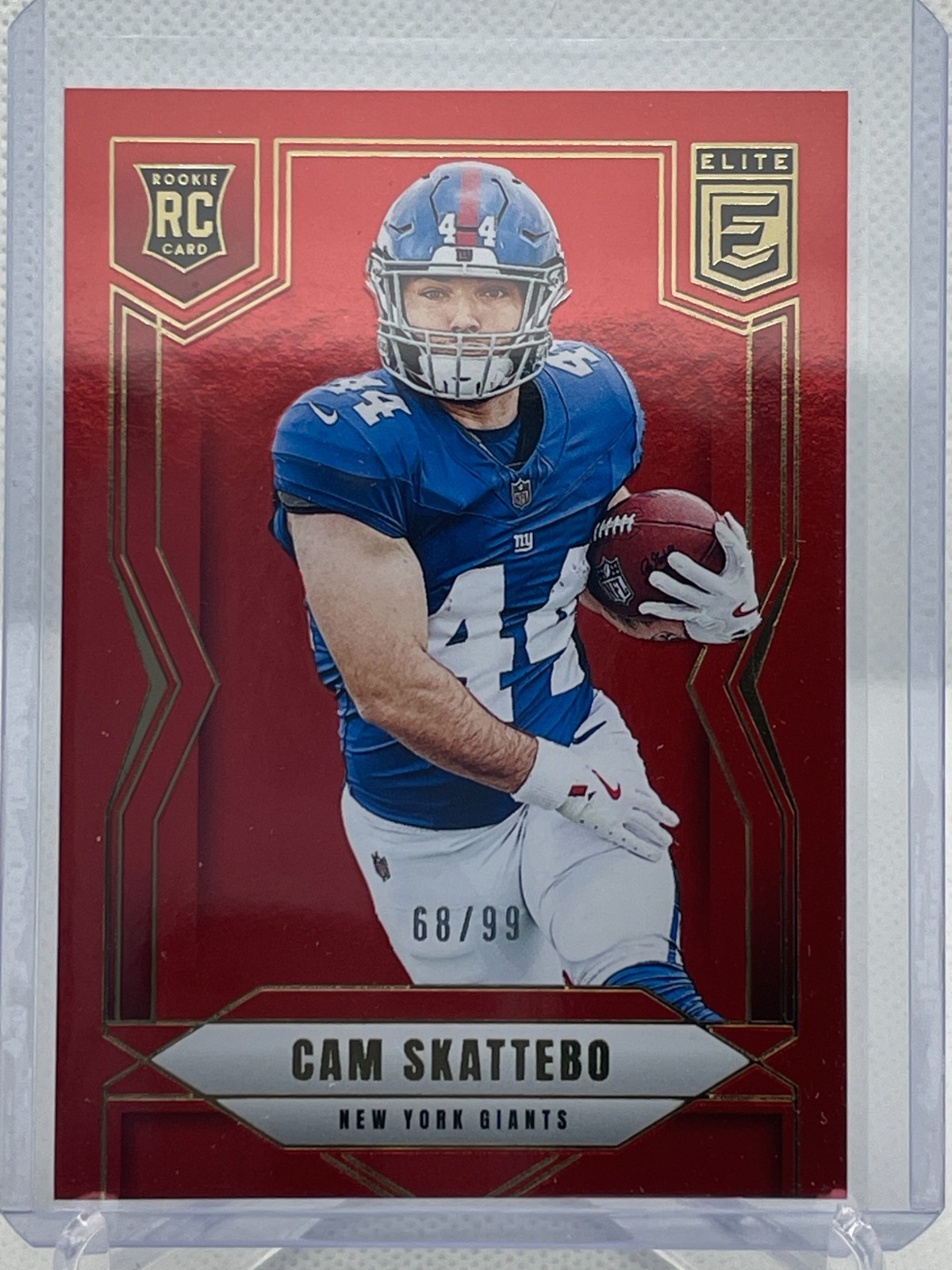 2025 Donruss Elite #153 Cam Skattebo Red /99