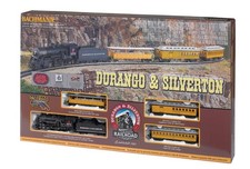 Bachmann Trains - Durango & Silverton Ready To Run Electric Train Set - HO Sc...
