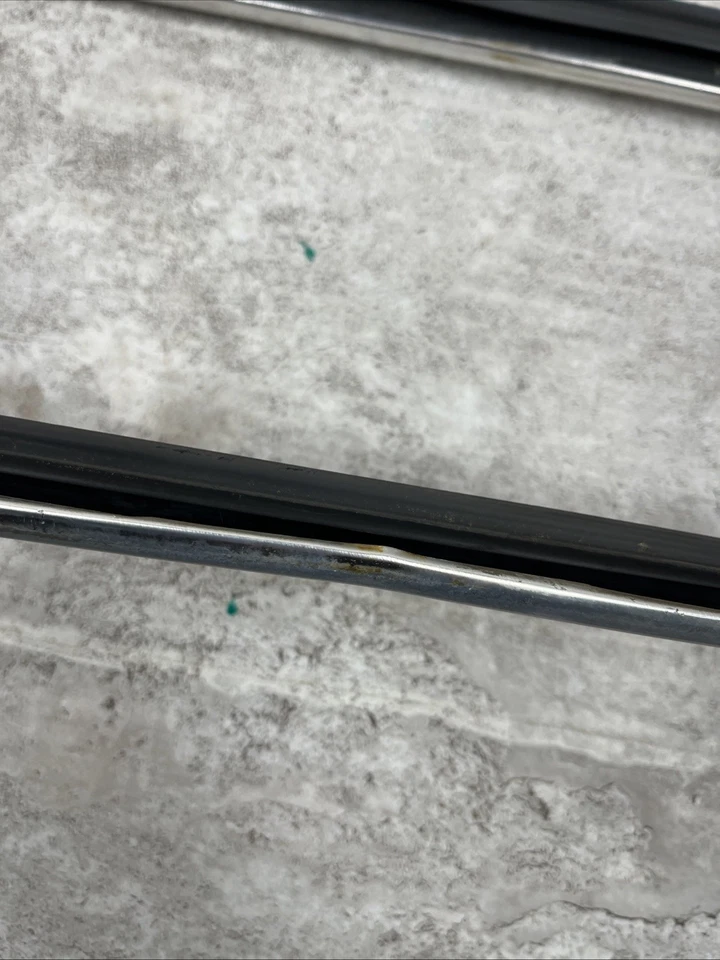 1980-1996 Ford F150 Bronco para-brisa acabamento cromado conjunto de 4 - Imagem 2 de 4