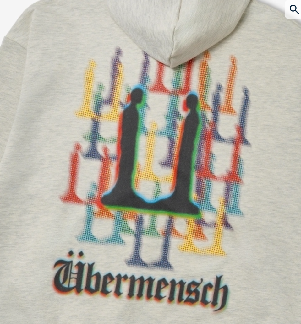 【G-DRAGON】 Ubermensch Hoodie Zip-Up Oatmeal G-DRAGON Ubermensch Hoodie Zip-Up Oatmeal Korea 100