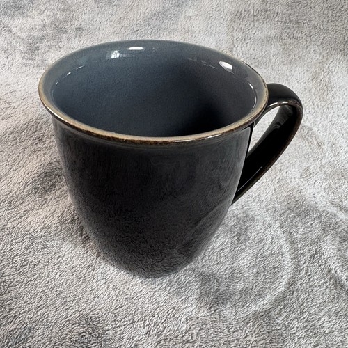 Denby Duets Black Grey Tea Coffee Mug - several available sold individually - Picture 3 of 8