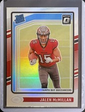 Jalen McMillan Rookie - 2024 Donruss Optic Football - Silver Holo Prizm #239