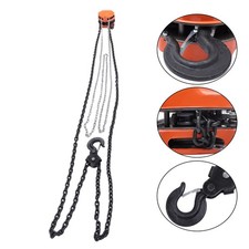 3 Ton Hand Chain Hoist 10 FT Come Along 80 Galvanized with Double-Pawl Brake