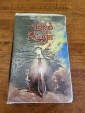 The Lord of the Rings VHS 1978 Animated Tolkien Classic 2001 Clamshell Case V1