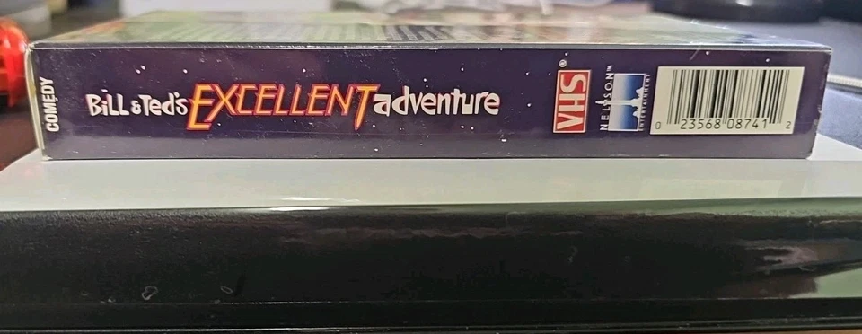 Bill & Teds Excellent Adventure VHS SEALED Watermarks Nelson Orion Keanu Reeves - Image 4 of 4
