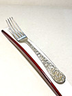 Stieff Rose ~ Antique Sterling Silver ~ Solid Individual Fork 6 7/8" in