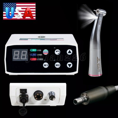 NSK Style LED Brushless Electric Micro Motor Dental 1:5 Led Increasing Handpiece