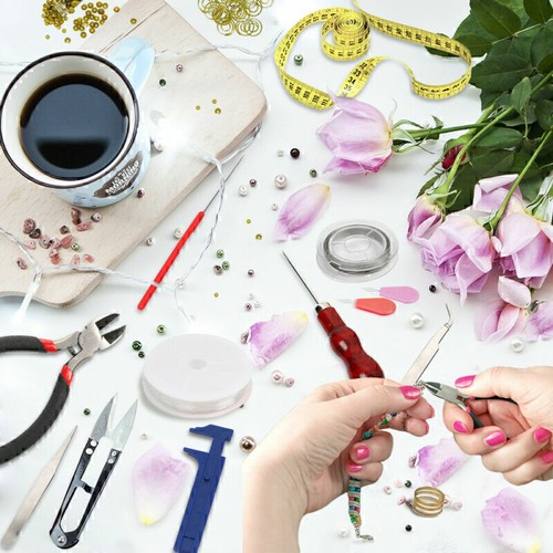 Schmuckherstellung Set Bastelset Zangen Werkzeug Zubehör DIY Schmuck Basteln - Bild 8 von 11