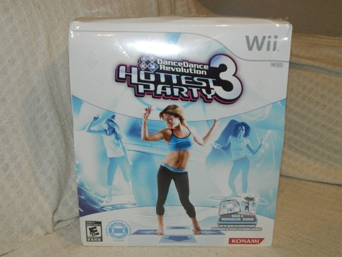 Dance Dance Revolution: Hottest Party 3 Bundle (Nintendo Wii, 2009) NEW *READ* - Picture 2 of 7