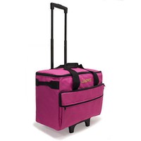 Luova 19 Rolling Sewing Machine Trolley In Pink Luova 19 Rolling Sewing Machine Trolley In Pink