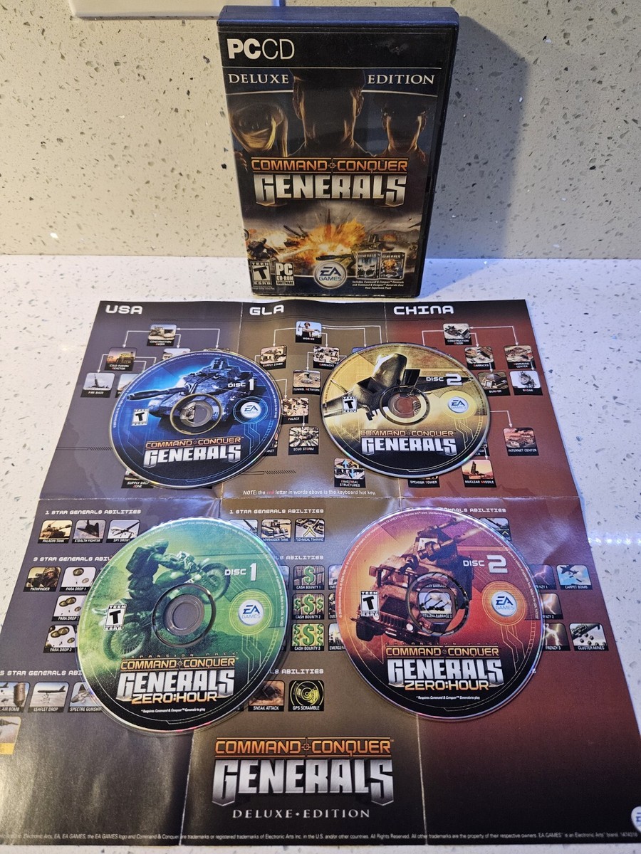Command & Conquer: Generals Deluxe Edition Includes Zero Hour