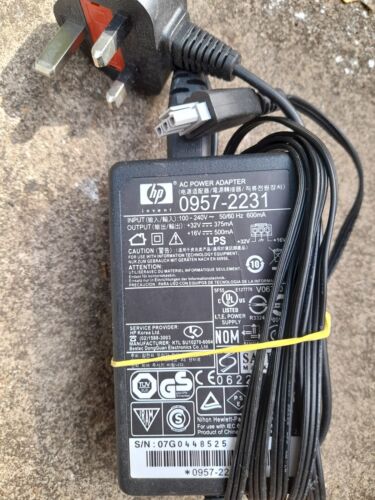 Genuine Power Supply HP 0957-2231 Adapter 240v To 16v 500mA & 32v 375ma AC