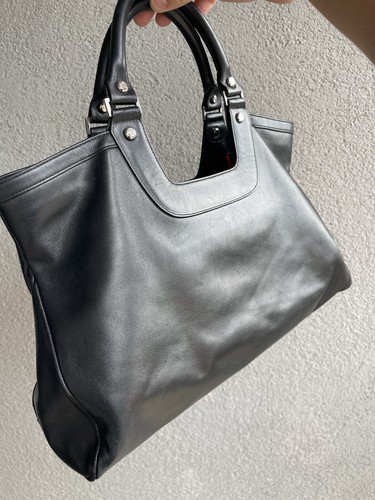 Vintage Gianni Versace Ledertasche schwarz - Bild 21 von 24
