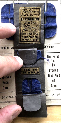 ANTIQUE 1920s HARRY E MOORE STORAGE MOVERS SPOTSWOOD'S NEEDLES ADVERTISEMENT - Picture 8 of 11