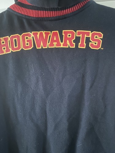 Adult Unisex Harry Potter Long Sleeve Hogwarts Hooded Jacket Size S - Picture 4 of 5