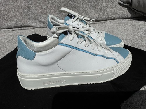 NOANYMLZ, (w. Boss) Sneaker, wie Green, Joop, Größe: 38, , Damen, weiß-hellblau - Bild 7 von 16