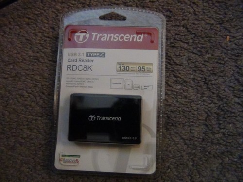 3 Transcend RDC8 Card Reader USB3.1 for CF/SD/SDHC/SDXC/Micro SD SDHC SDXC US - Picture 8 of 10
