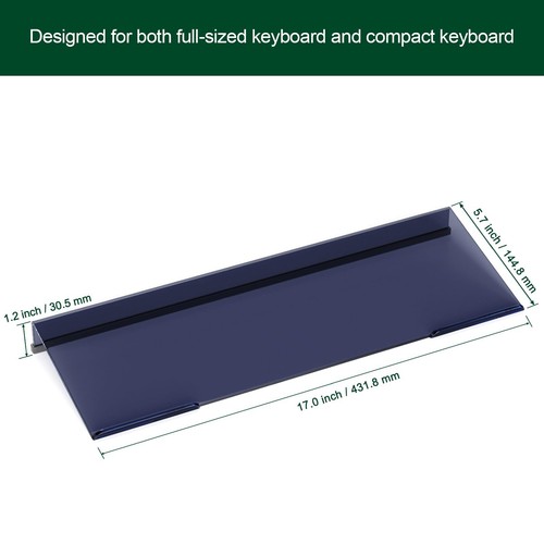 BOSSCASA Computer Keyboard Stand Holder - Ergonomic Acrylic Keyboard Stand fo... - Picture 2 of 8