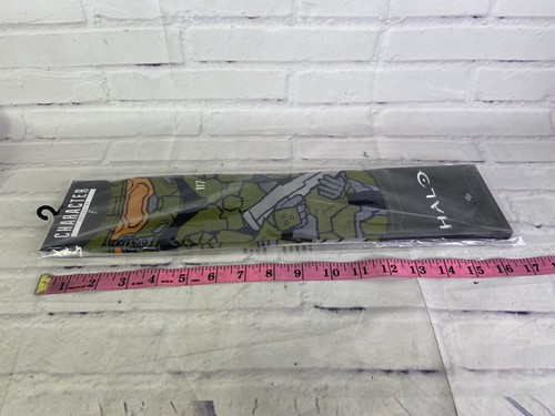 Halo Master Chief Videogame 360 Men's Novelty Crew Socks Shoe Size 8-12 NEW - Picture 6 of 6