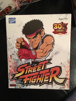 Loyal Subjects Street Fighter 30th Anniversary ONE (1) Blind Box Figure; MINT!