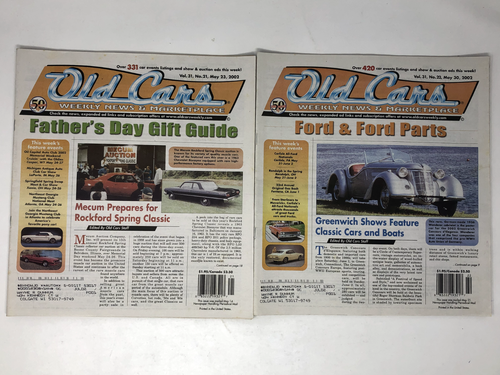 Lot of 40+ Old Cars Weekly News and Marketplace 2000 2002 Iola WI Collector Car - Picture 13 of 21