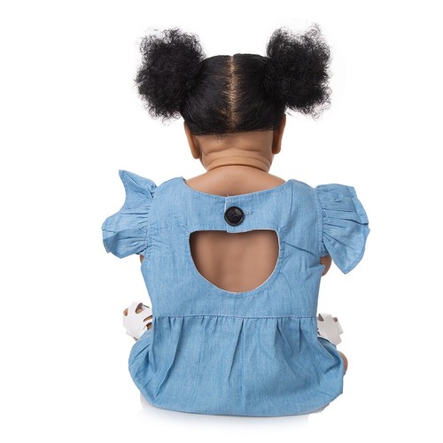 23 Pulgadas De Silicona De Vinilo Cuerpo Renacido Muñecas Muñeca Niña Realista - Imagen 8 de 13