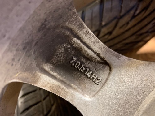 Brock Alufelgen Felgen 14 Zoll B 5714 Lochkreis 4x100 ET 25 BMW Opel VW . 7Jx14 - Bild 17 von 23