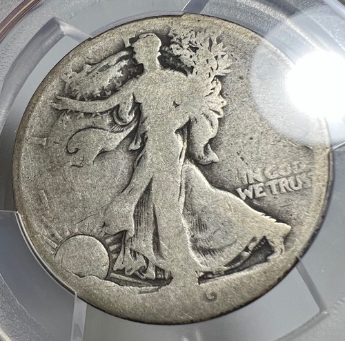 1919 D Walking Liberty Half Dollar PCGS FR02 Lowball Silver Coin 50C - Picture 5 of 9