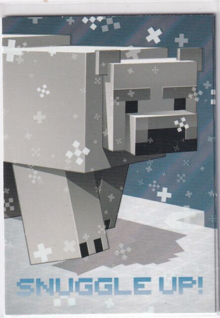 Panini Minecraft Time To Mine No. 26 Snuggle Up Cast And Cure Card Panini Minecraft Time To Mine No. 26 Snuggle Up Cast And Cure Card
