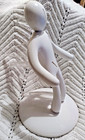 White “The Ex" Knife Block Set Stand Raffaele Lannello VooDoo Stabbed Man RARE