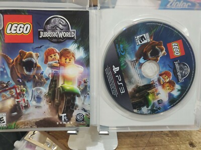 PS3 Lego Jurassic World Sony PlayStation 3 TESTED FREE SHIPPING
