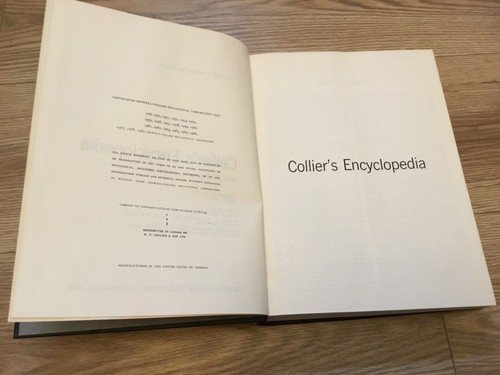 1970 Colliers Encyclopedia Volume 23 USA to Zworykin Vintage Hardcover Book - Picture 4 of 4