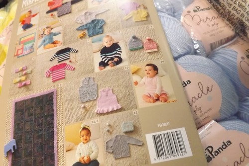 Miracle Baby Panda Patterns Book #900 11 Designs to Knit for Baby 3 to 24 Months - Picture 2 of 12