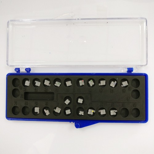 1 Kit Dental Ceramic Orthodontic Bracket Roth/MBT 0.022 3/345 Hook EASYINSMILE - Picture 6 of 8