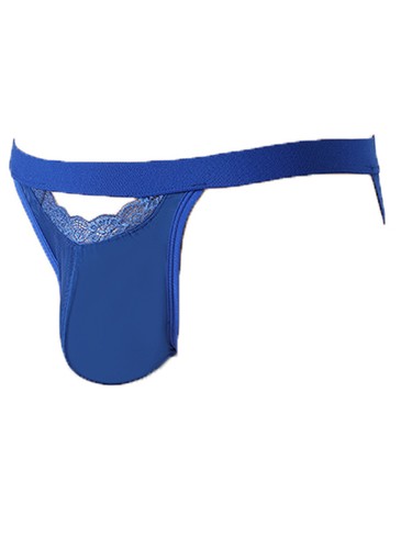 Mens Thong Jockstrap Underwear Hollow Out Bulge Pouch O-ring G-string Nightwear - Bild 29 von 38