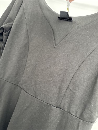 NWT City Chic Cute Girl Elbow Sleeve Midi Dress Womens Black Size 12 (XXS) - Picture 7 of 7