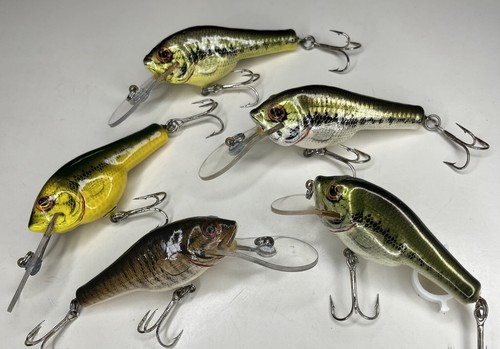 Vintage BAGLEY’S “Tru-Life” Lures, All Early “ALL-BRASS” &Diff.All Mint Or Near! - Picture 5 of 24