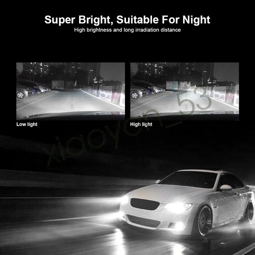 6000K LED Pkg Headlight High/Low Fog Light Bulbs Kit For Toyota Tundra 2007-2013 - Foto 12 di 12