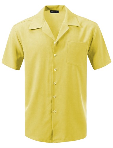 7Encounter Men's Casual Button Down Camp Dress Shirt  - Bild 11 von 20