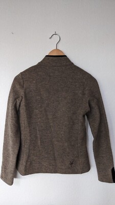 Ibex Full Zip Sweater Jacket XS Merino Wool Gray - Smart look! | eBay