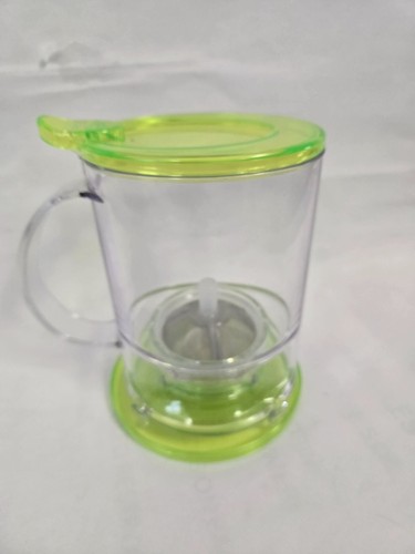 New Teavana Perfectea Maker Loose Leaf Tea Infuser Lime Green 16 oz - Picture 2 of 4