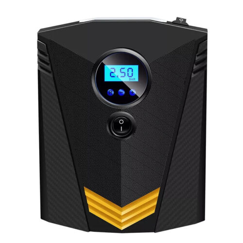Gonfiatore Pneumatici Compressore Aria, Pompa Aria Portatile 12V DC con Pressione Digitale - Foto 2 di 9