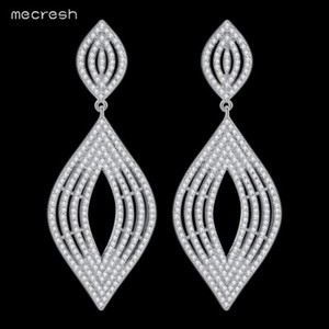 Details About Mecresh Cubic Zirconia Bridal Dangle Drop Earrings Wedding For Women Details About Mecresh Cubic Zirconia Bridal Dangle Drop Earrings Wedding For Women