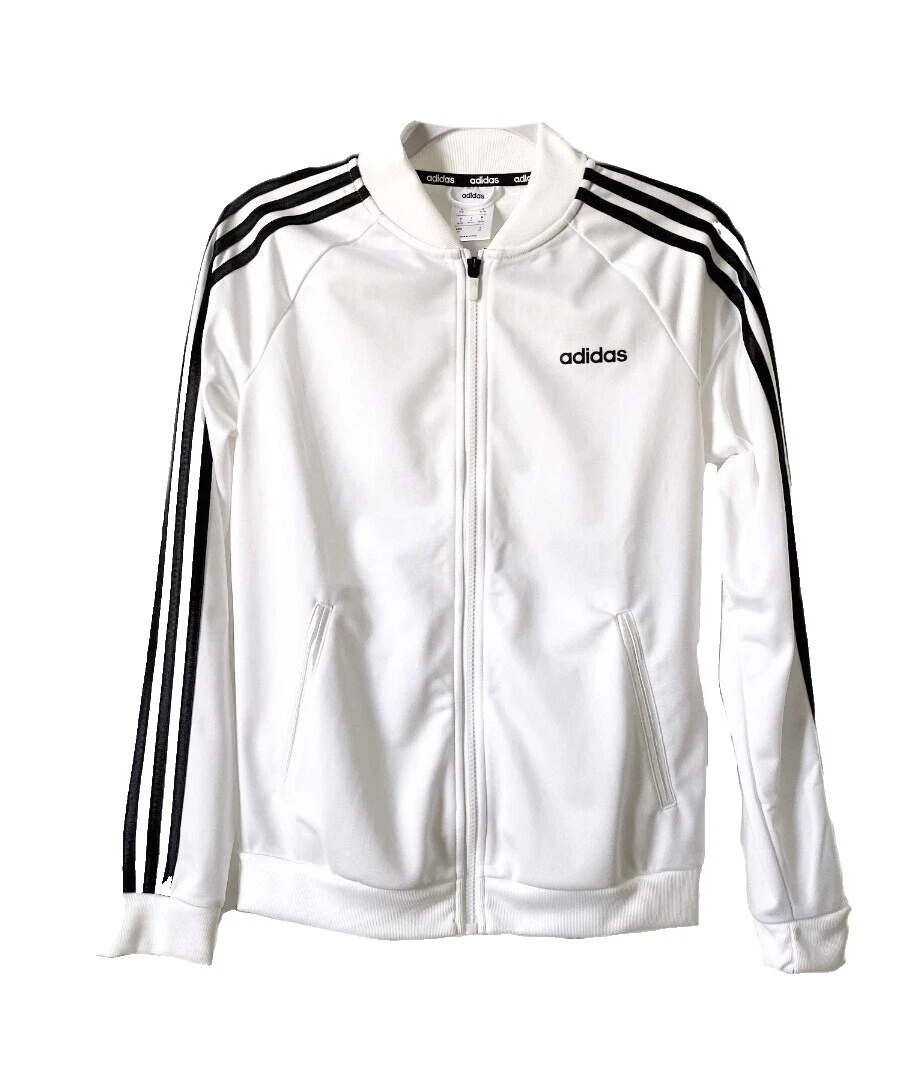 Blanco con rayas Activewear Chaquetas para Mujeres