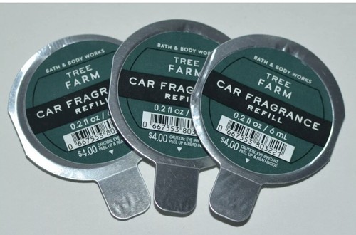 Bath & Body Works TREE FARM Scentportable Oil Refill Auto Lufterfrischer 3er Set - Bild 2 von 2