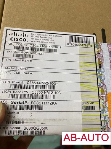 C3850-NM-2-10G network module New - Picture 1 of 1