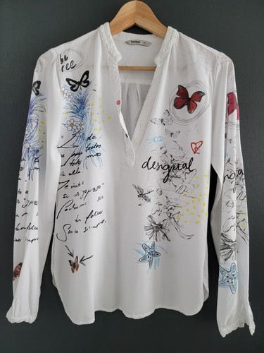 Desingual Damen Shirt weiß S